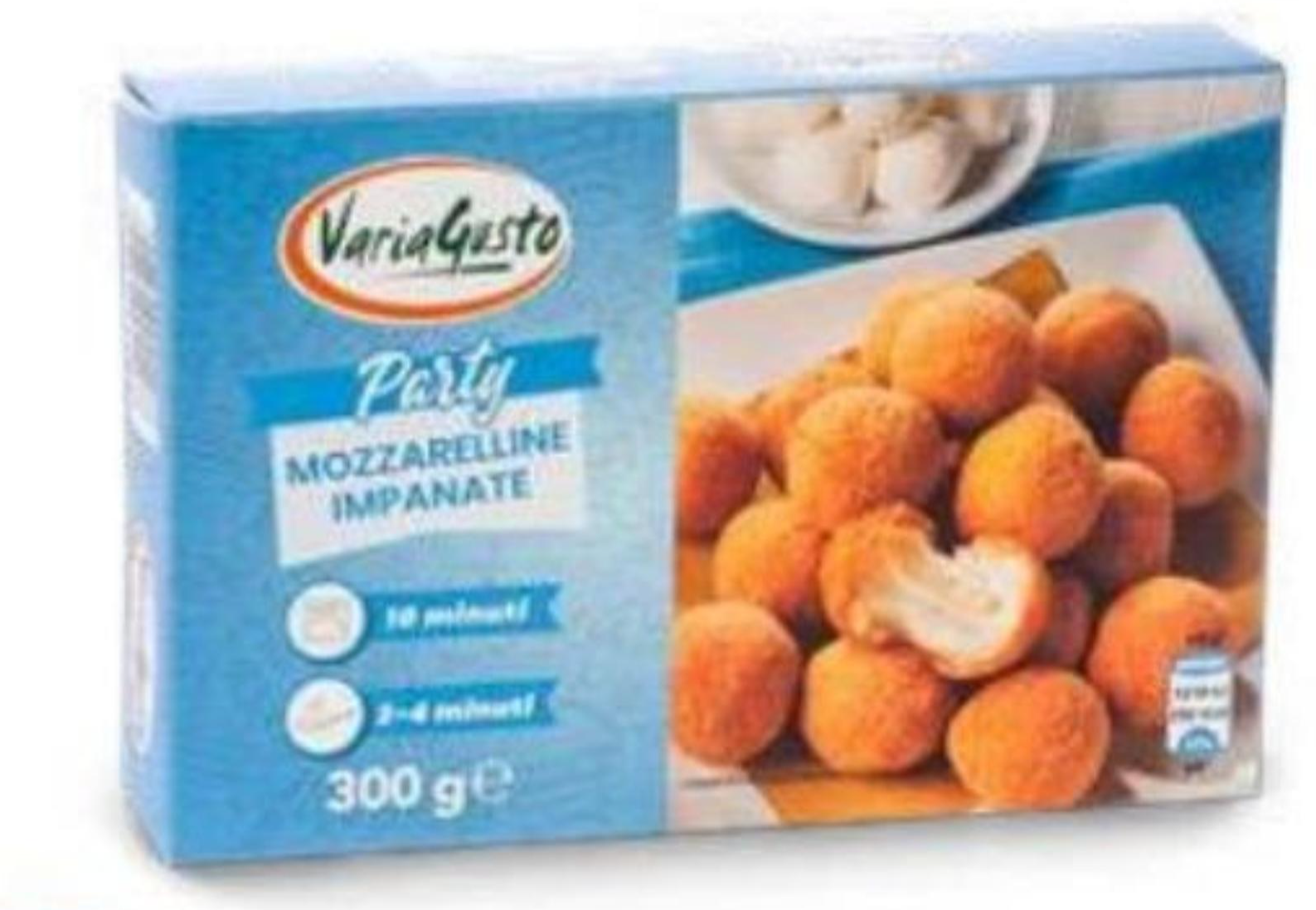 Panirane mini mozzarelle 300 g