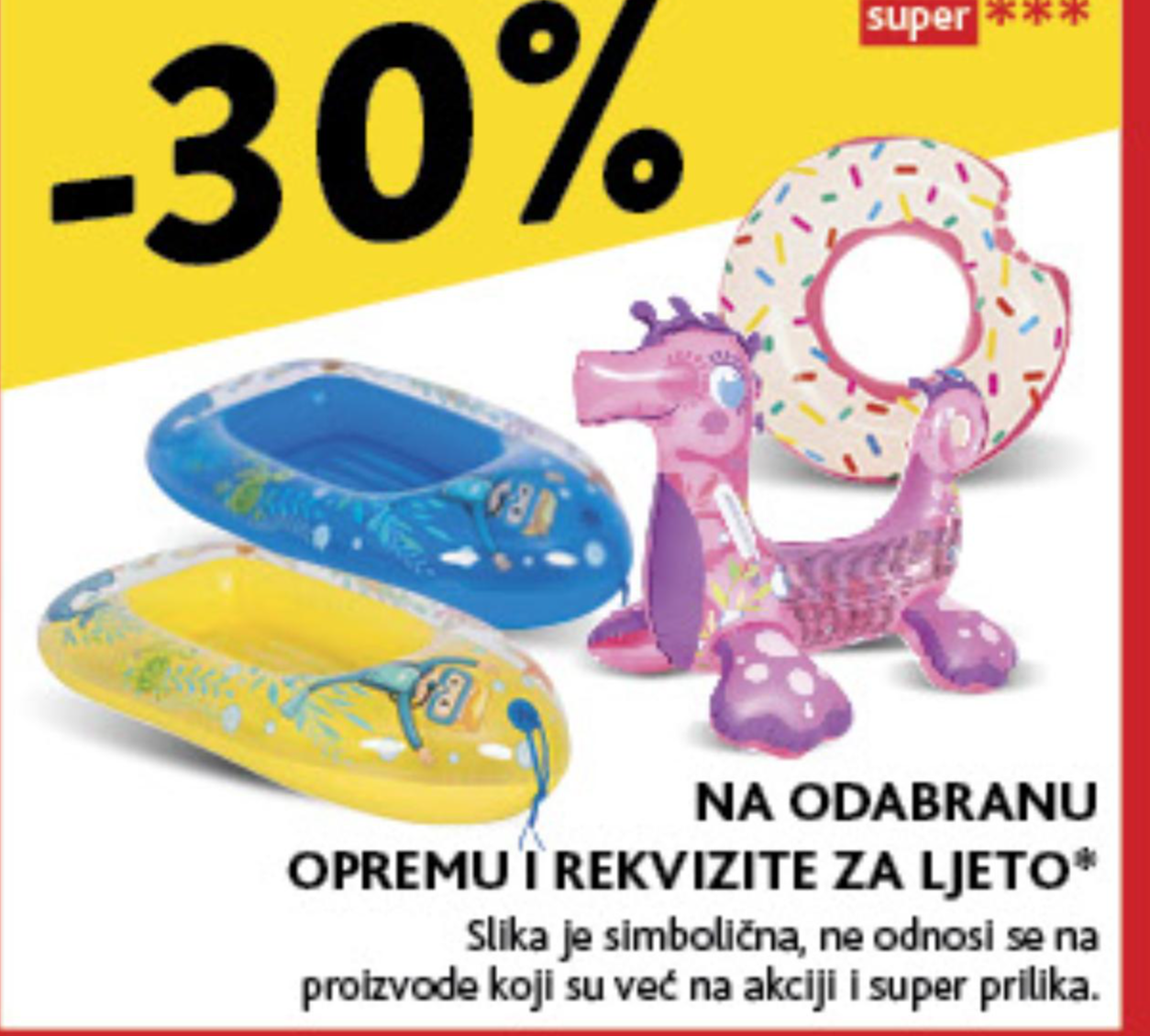 Opremu i rekvizite za ljeto