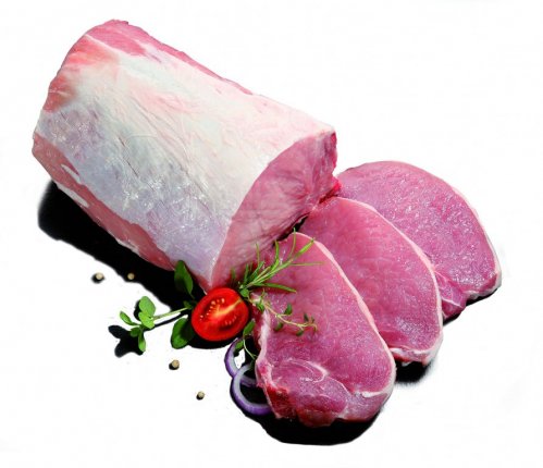 Svinjska leđa s kosti 1 kg