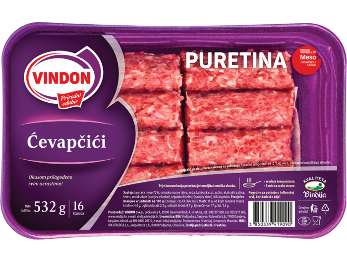 Ćevapčići 532g