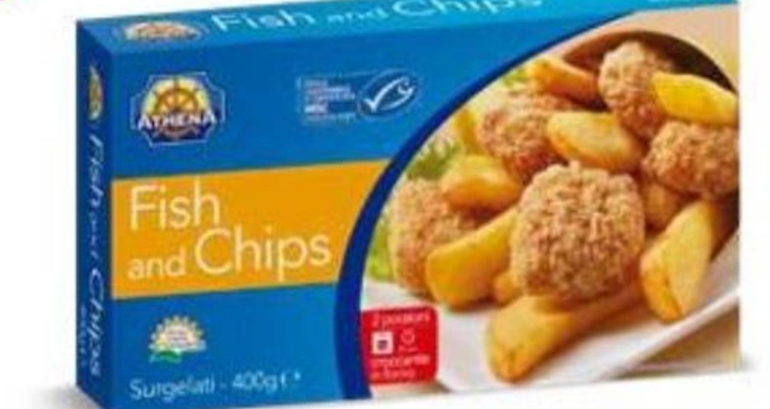 Fish & chips 400 g