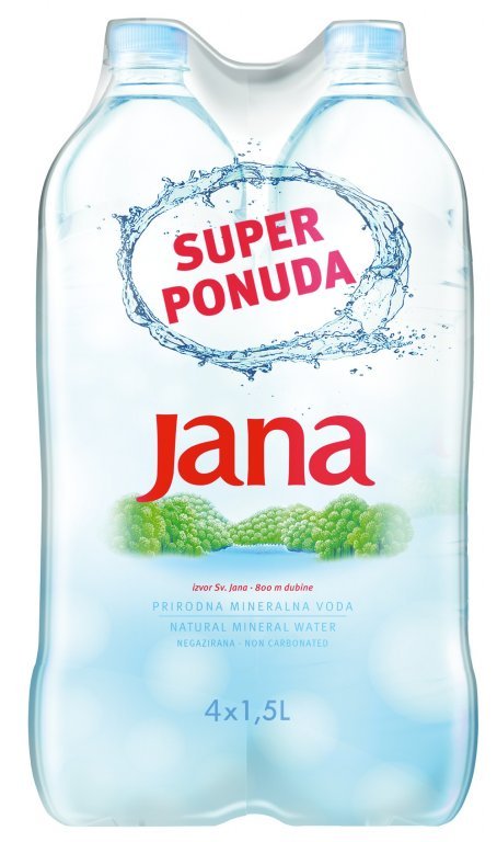 Prirodna izvorska negazirana voda 4x1,5l