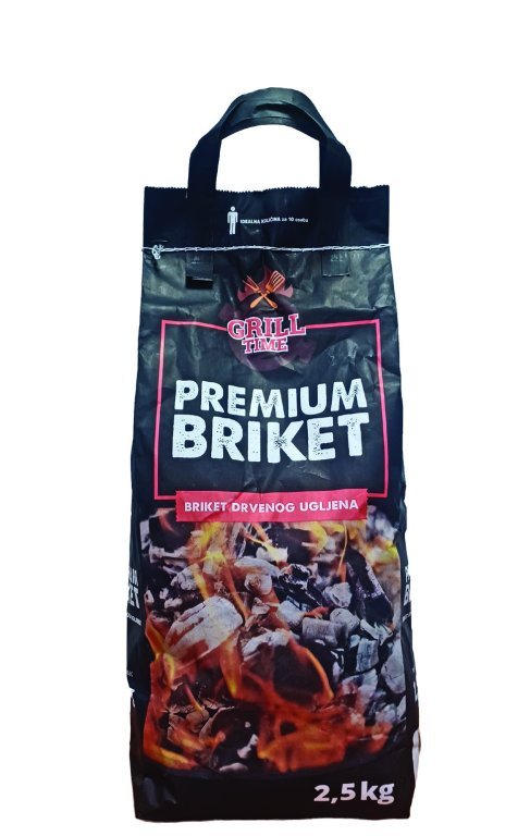 Ugljen briket drveni 2.5 kg