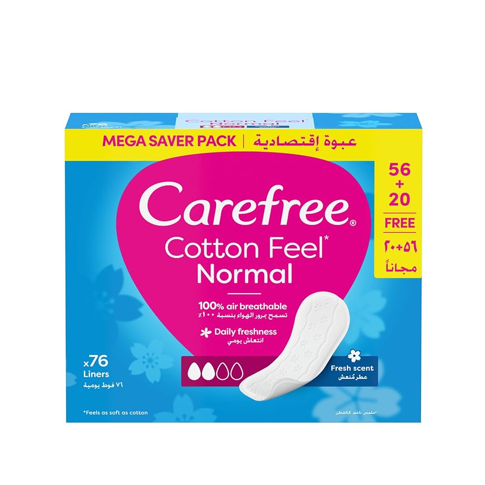 Carefree cotton feel normal 76/1