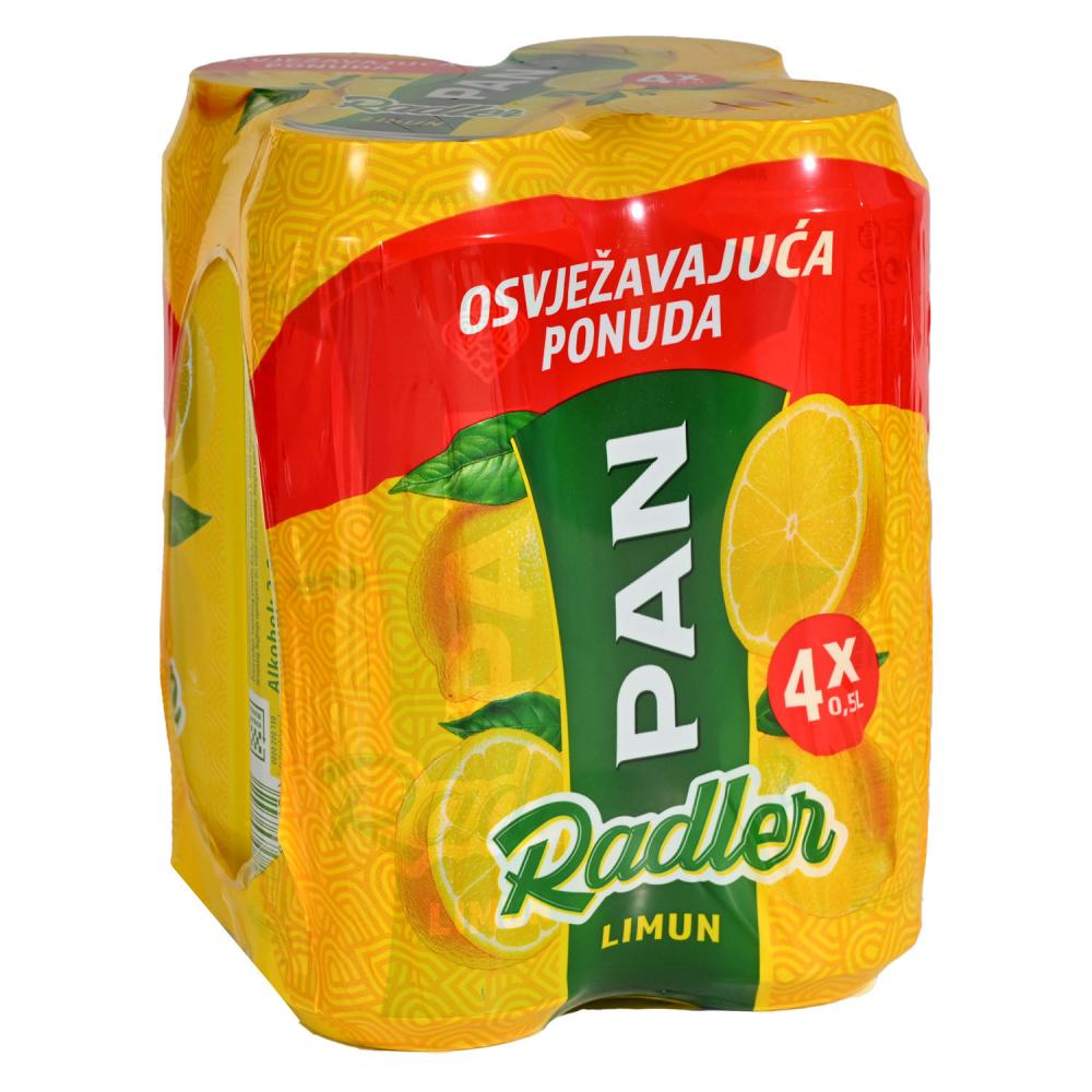 Pivo radler 4x 0,5 l