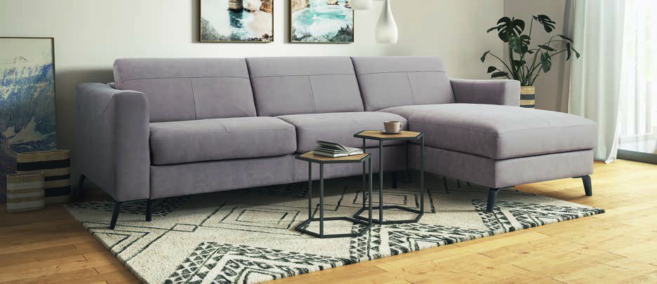 Modularna garnitura 166 x 174 x 95/82 cm