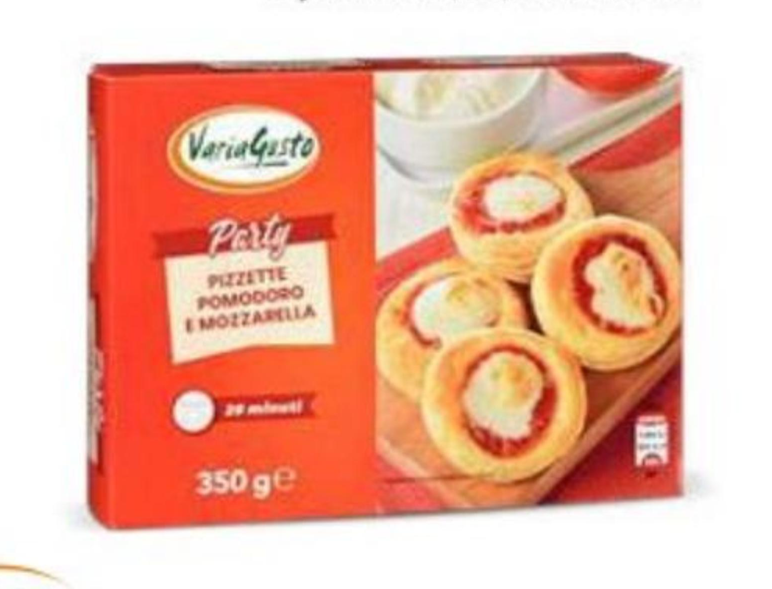 Pizzette rajčica i mozzarella 350 g
