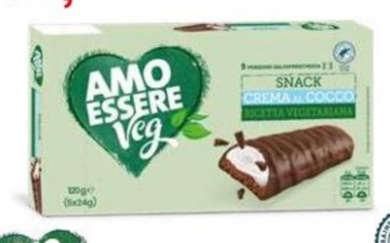 Milk snack veganski 5 x 24 g