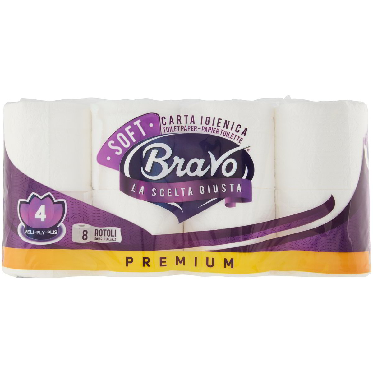 Toaletni papir bravo premium 8/1