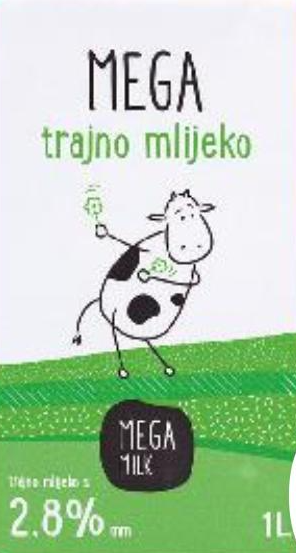 Trajno mlijeko 1 L