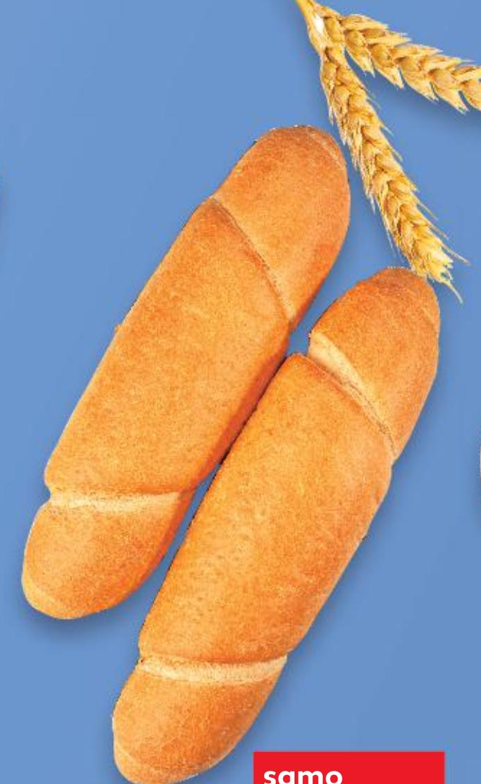 Pecivo hot dog 2/1