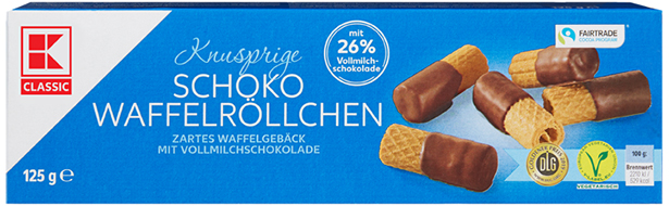 Vafel rolice 125 g