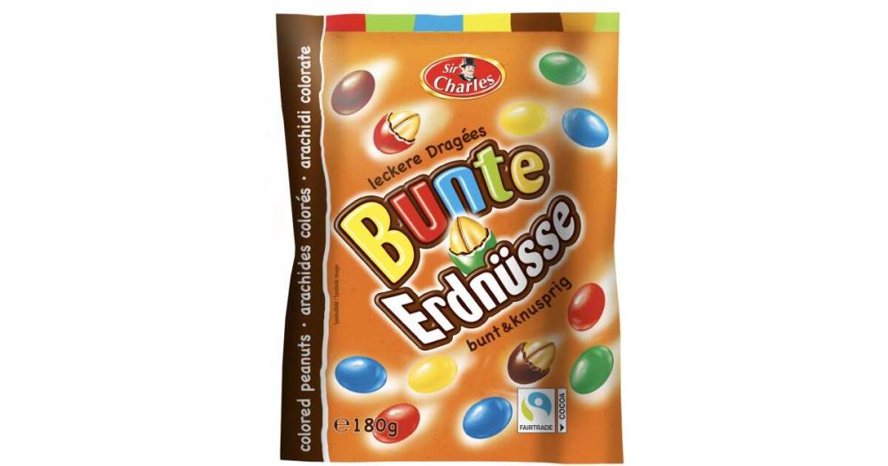 Bunte erdnüsse 180 g