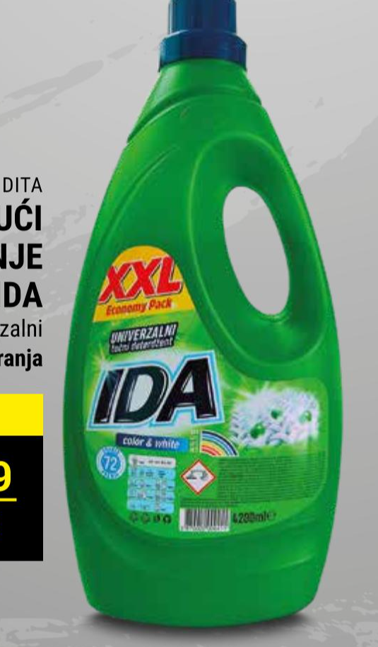 Tekući deterdžent za pranje rublja 4,2 l